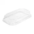 Couvercles transparent PET "sushi" 160x91x32mm